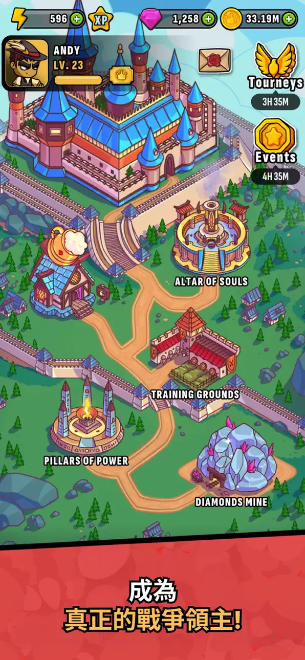 Heroes & Dragons: Tactical RPG Hack screenshot 5 - iOS game interface