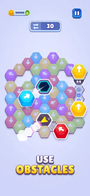 Jelly out: Hexa Puzzle screenshot 3