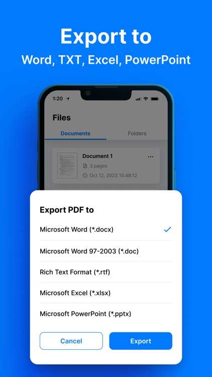 ScanDocu PDF Scanner & Editor screenshot-4
