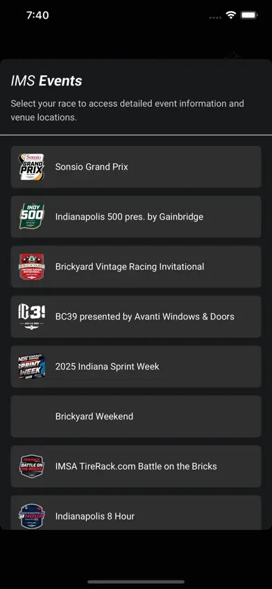 Indianapolis Motor Speedway screenshot 1