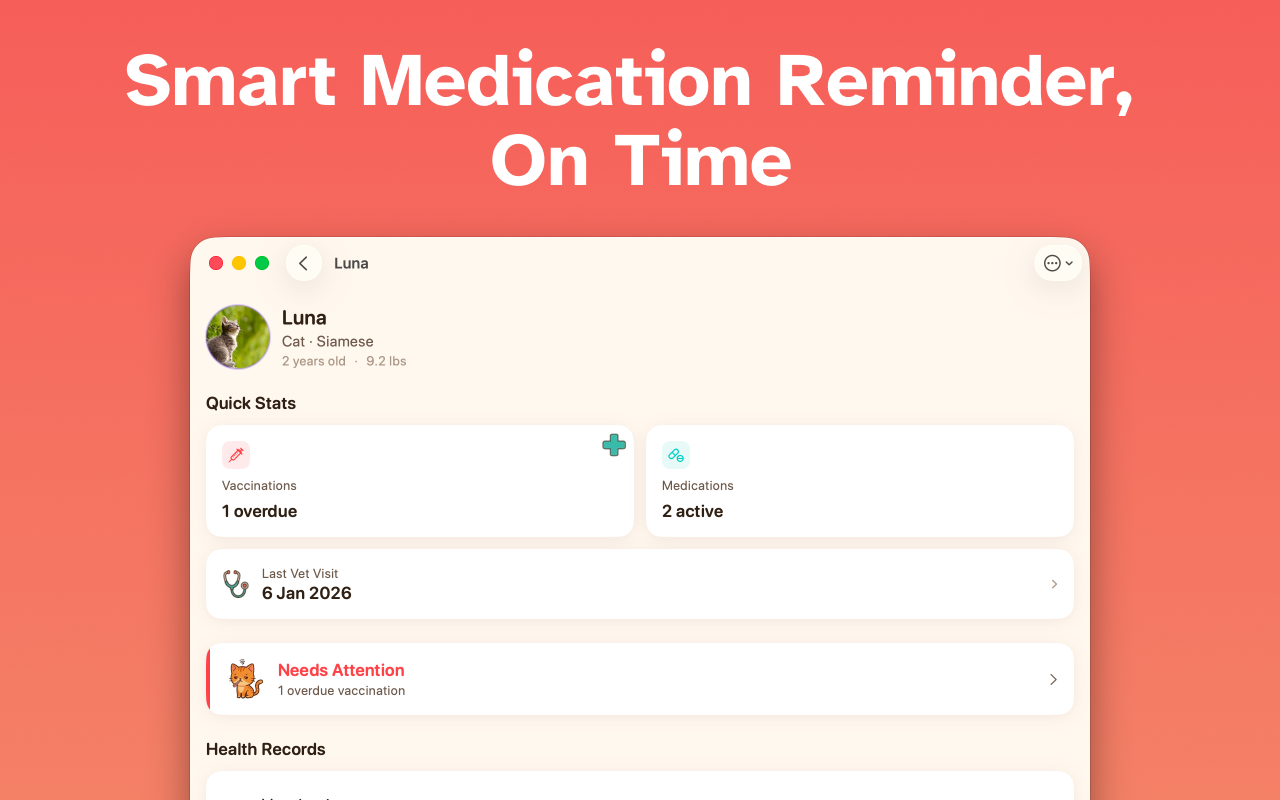 Pet Health Journal Log: VetKit