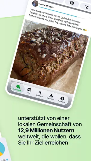 Screenshot von Kalorienzähler Von Fatsecret auf dem iPhone 2
