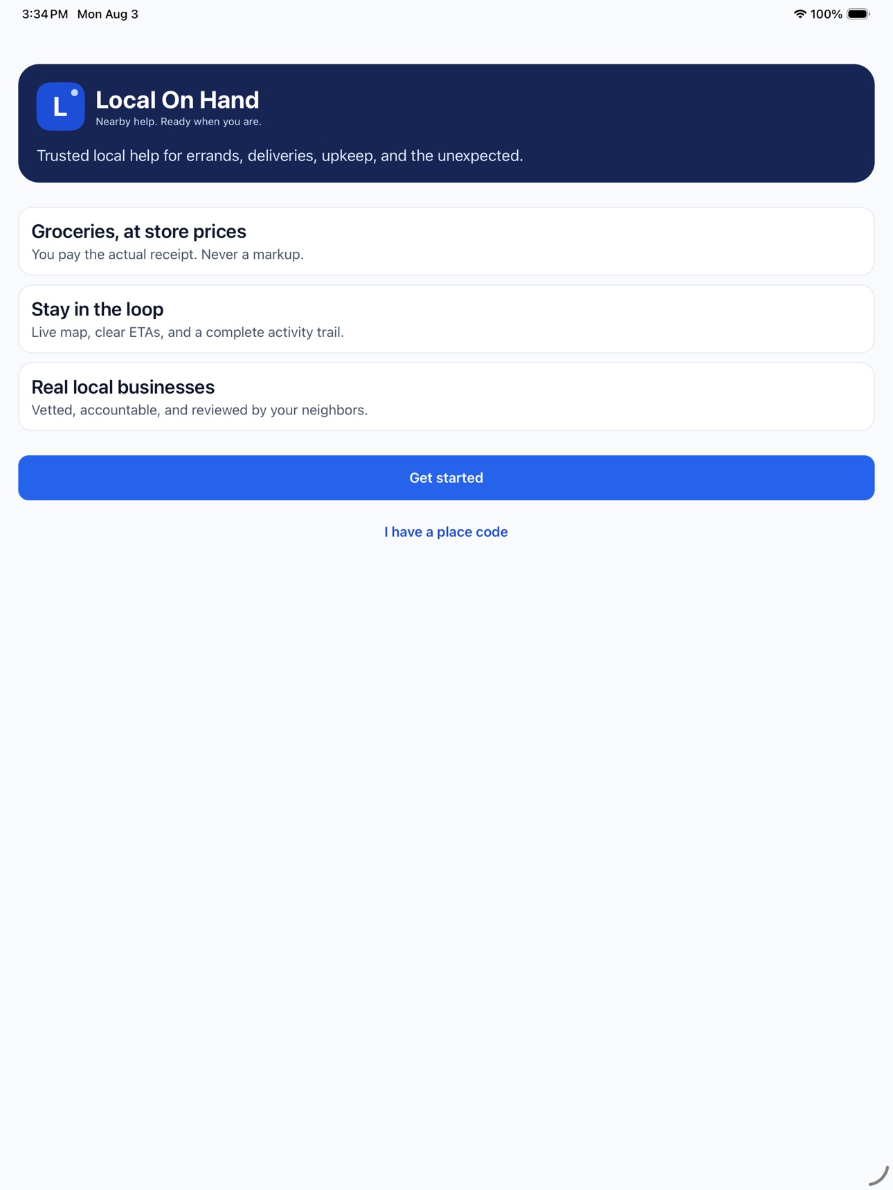 Screenshot 8 of Local On Hand