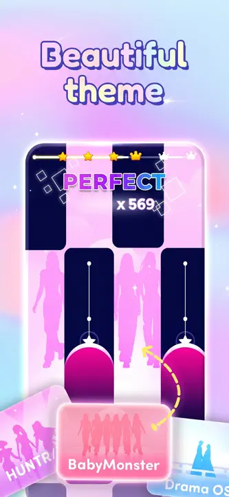 Kpop Dream: Piano Music Game screenshot 5