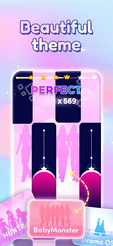 Kpop Dream: Piano Music Game screenshot 5