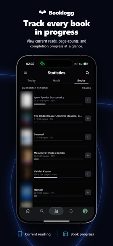 Booklogg Screenshot 1 of 10