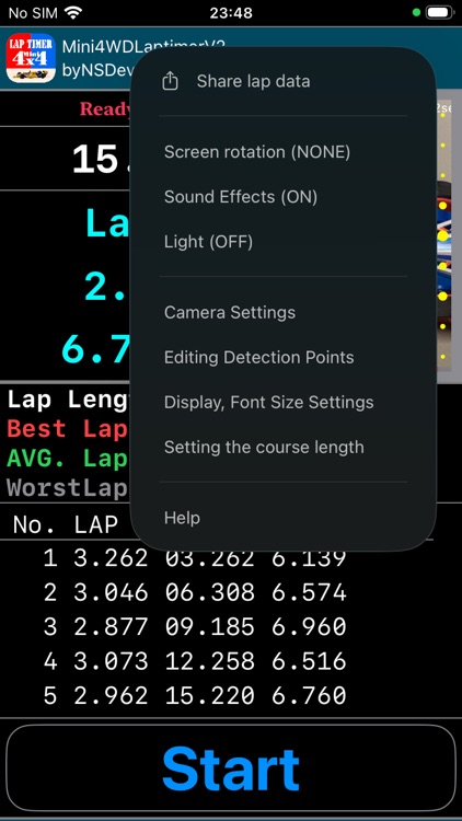 Mini4WDLaptimerV2 byNSDev