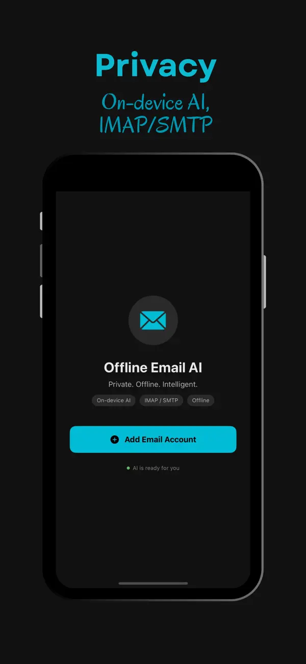 Screenshot #2 pour Offline Email AI