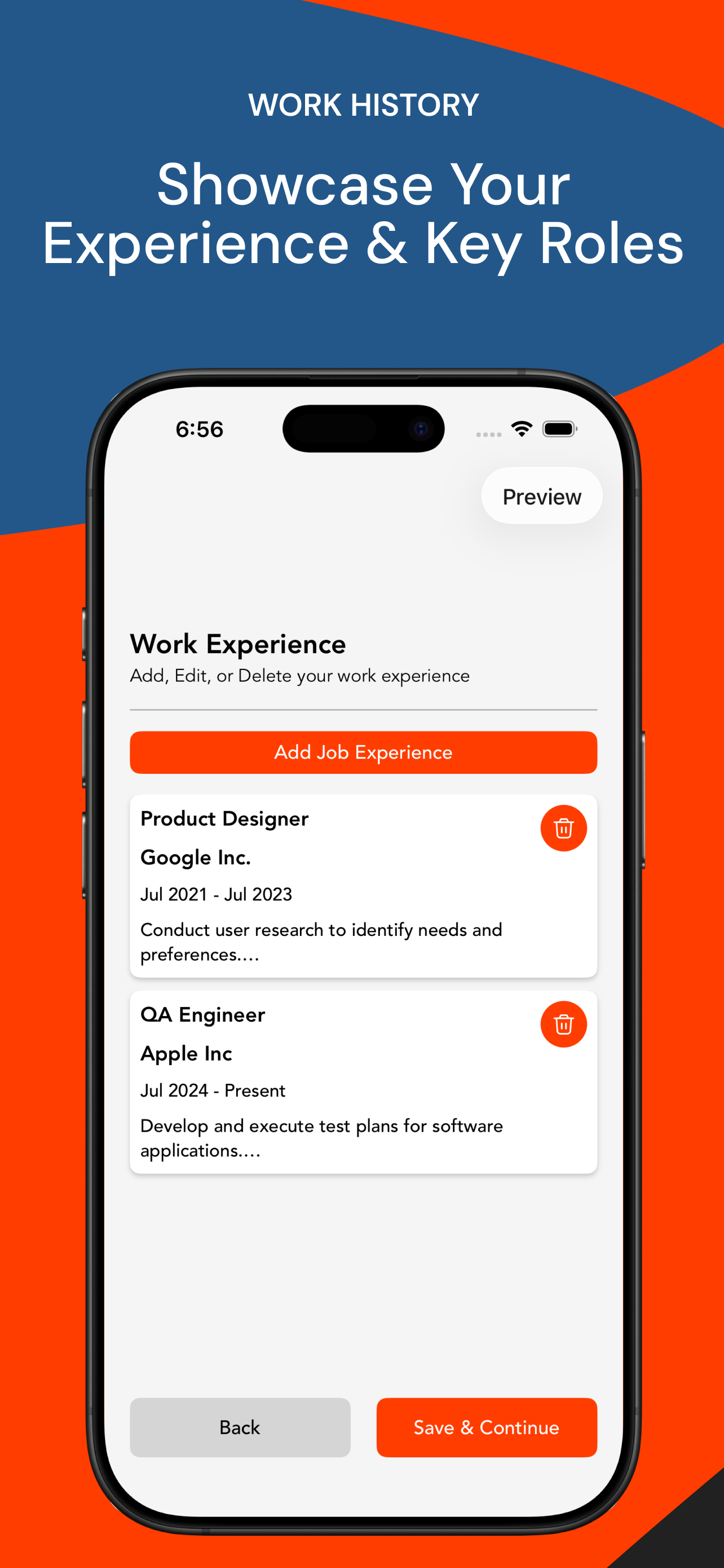 Resume Builder: CV Maker & PDF screenshot 4