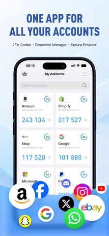 Authenticator: 2FA Code & OTP Screenshot 4 of 6
