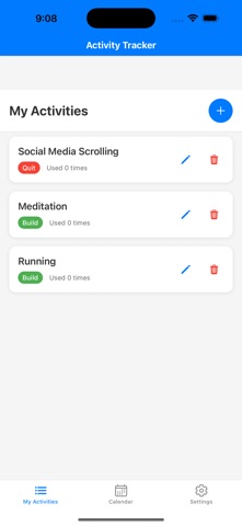 Personal Activity Tracker Screenshot 3 of 8