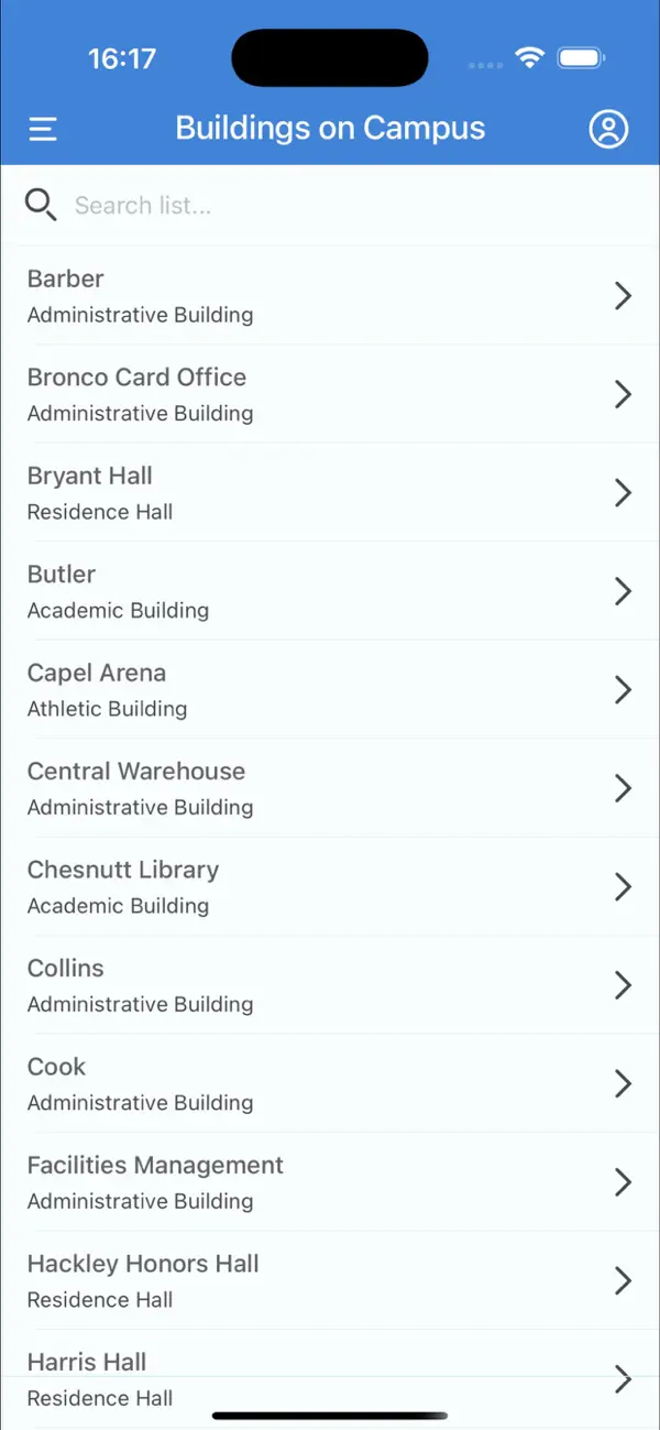 Screenshot #3 pour FSU Event Guidebooks