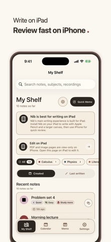 Nib - Handwritten Diary Screenshot 1 of 5