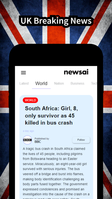 UK Breaking News Screenshot