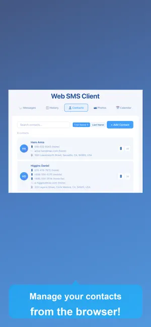Web Browser SMS screenshot 3