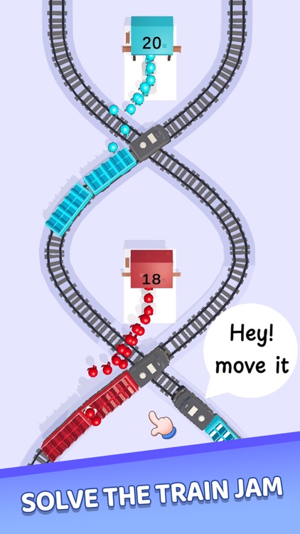 Train Jam Escape:Traffic 3D screenshot-3