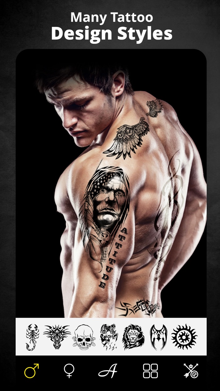 Tattoo Maker Design Editor