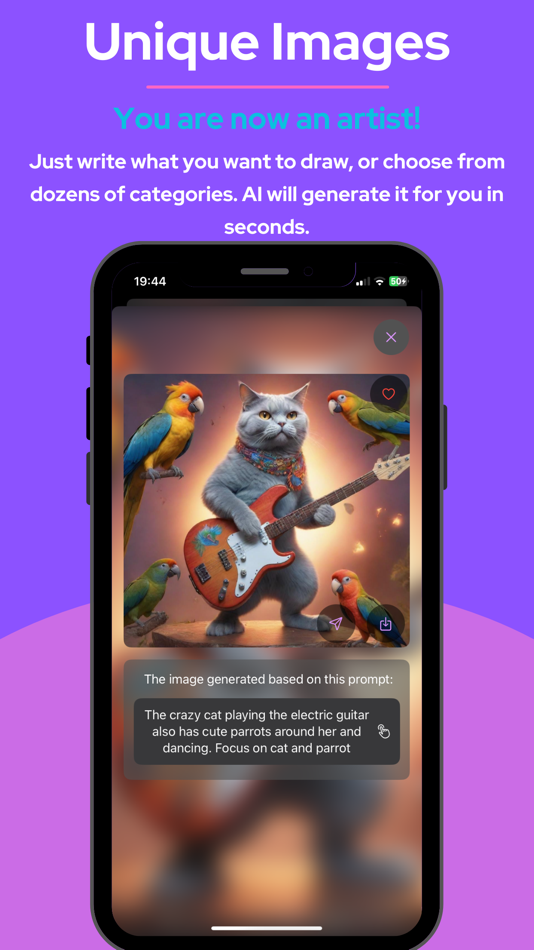 #4. AI generated images : ARTxAI (iOS) Podle: Asey