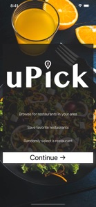 uPick - Food Suggestions screenshot #1 for iPhone