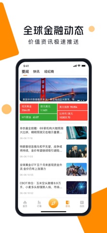 黄金价格 - 全球黄金市场行情财经日历数据分析挖掘 screenshot