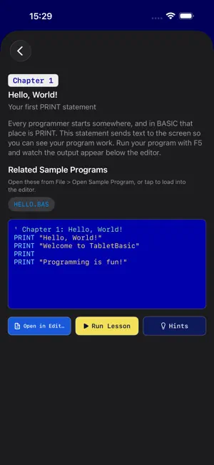 TabletBasic screenshot 4