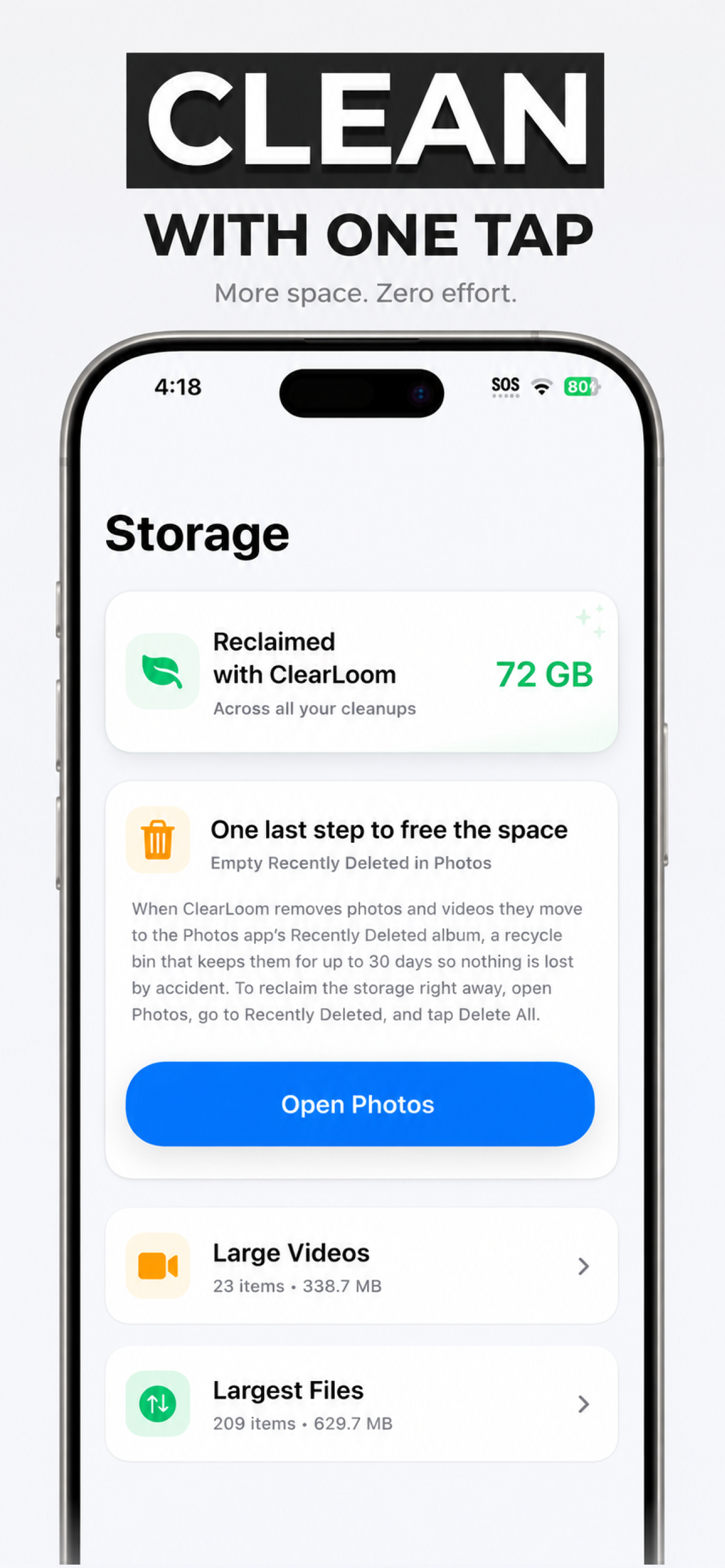 ClearLoom: Photo Cleaner screenshot 3