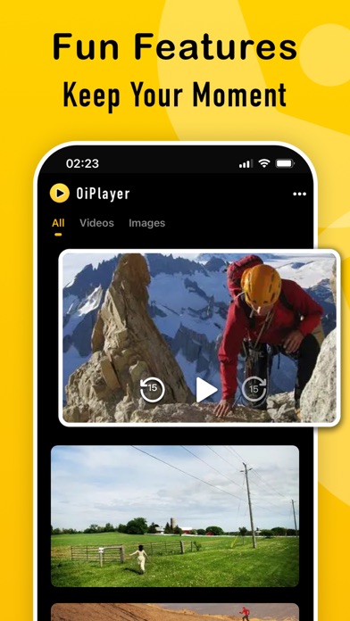 OiVideo - Music Browser Player Screenshot