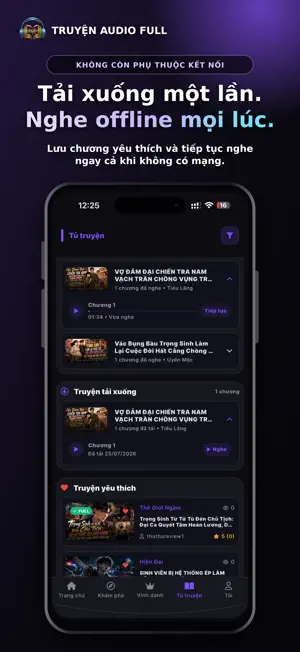 Truyện Audio Full screenshot 4