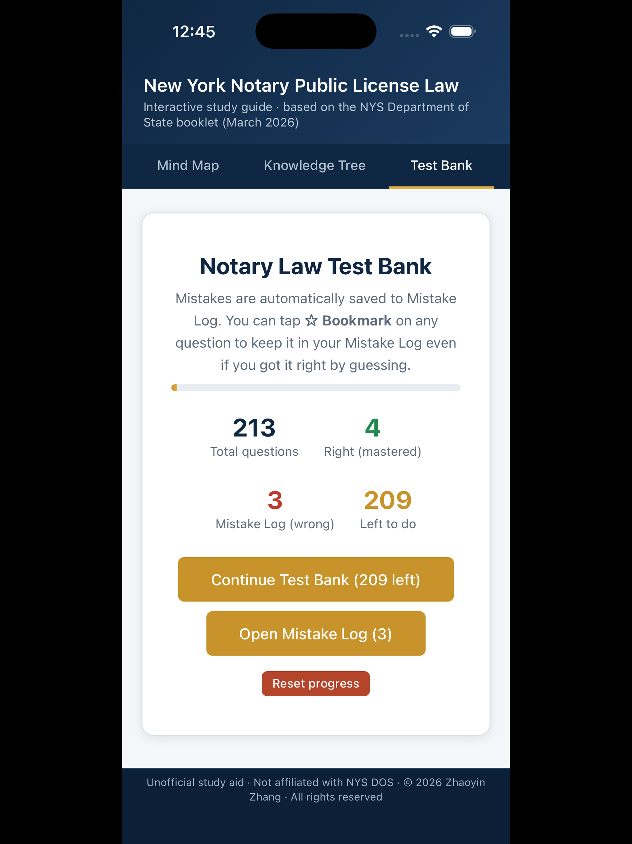 NY Notary Study Aid screenshot 8