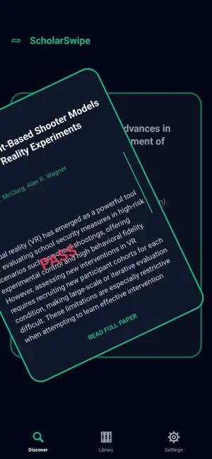 ScholarSwipe: Articles Fast screenshot 3