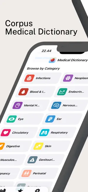 Corpus Medical Dictionary screenshot 1