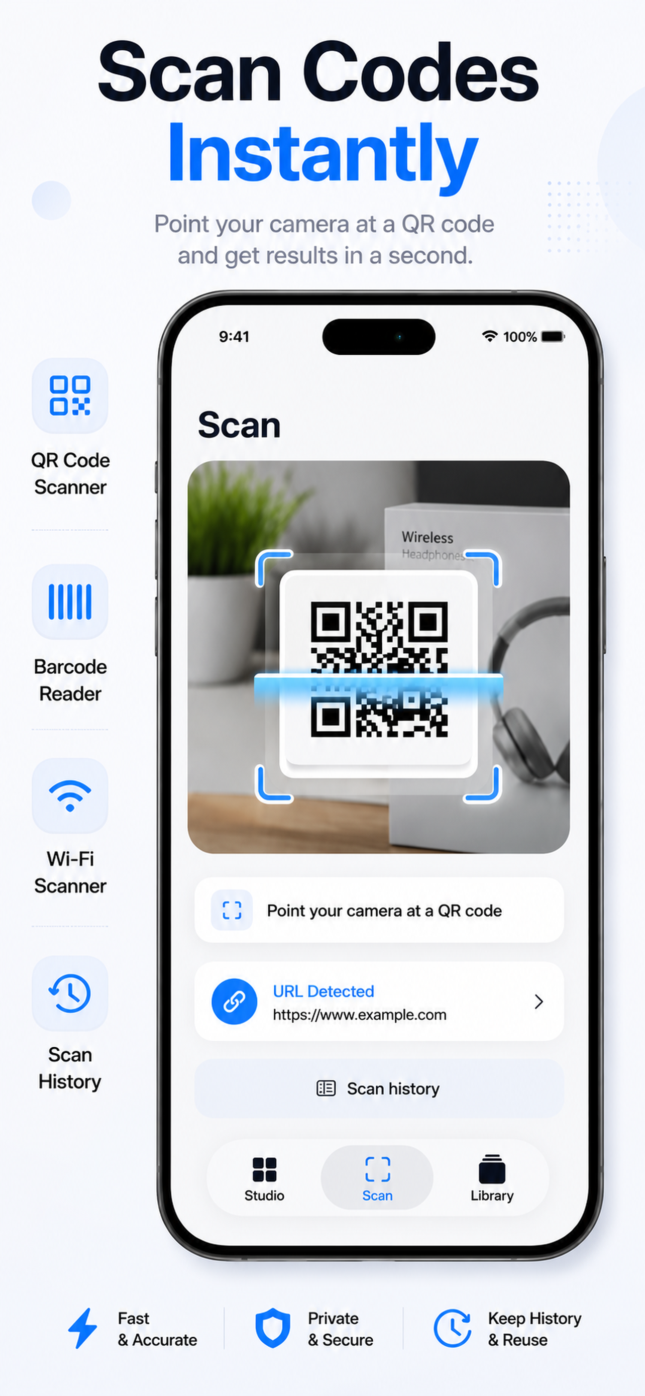 QR Scanner: Code Pro screenshot 4