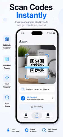 QR Scanner: Code Pro iPhone screenshot