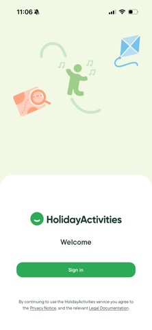 HolidayActivities Screenshot 1 of 8