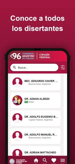 96° Congreso de Cirugía screenshot 3