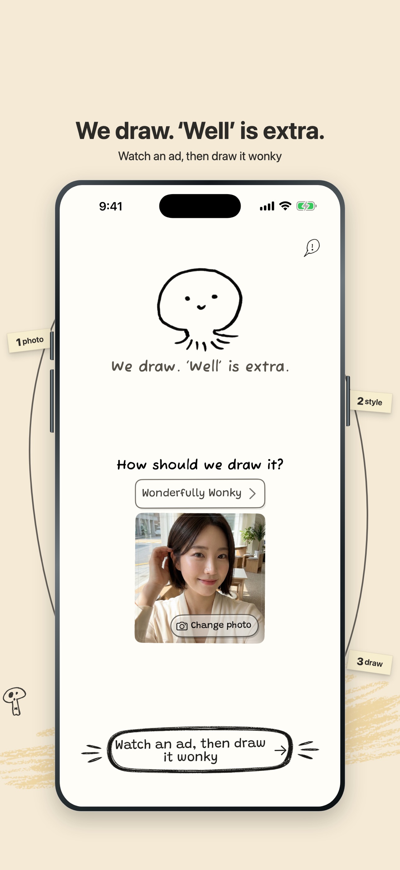 Screenshot 4 of Barely Drawn: AI Photo Art