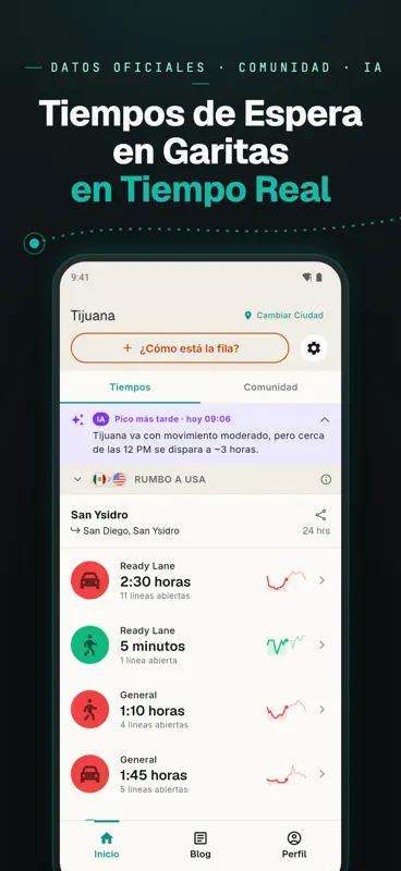 Bordify - Tiempos de Espera screenshot 1 of 10