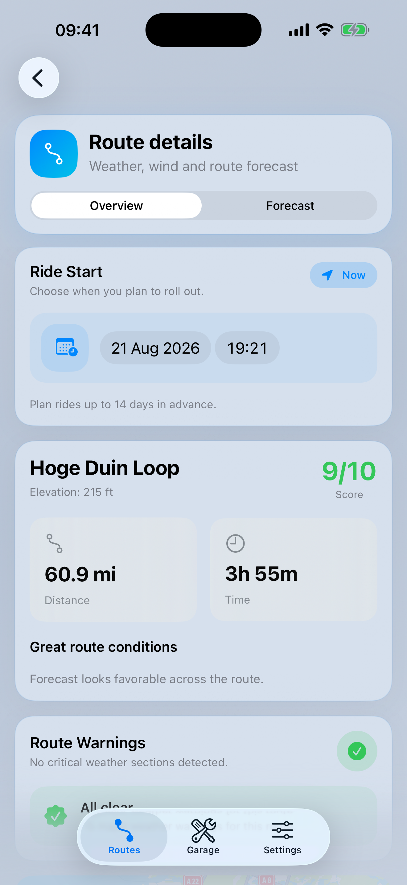 RideAhead screenshot 2