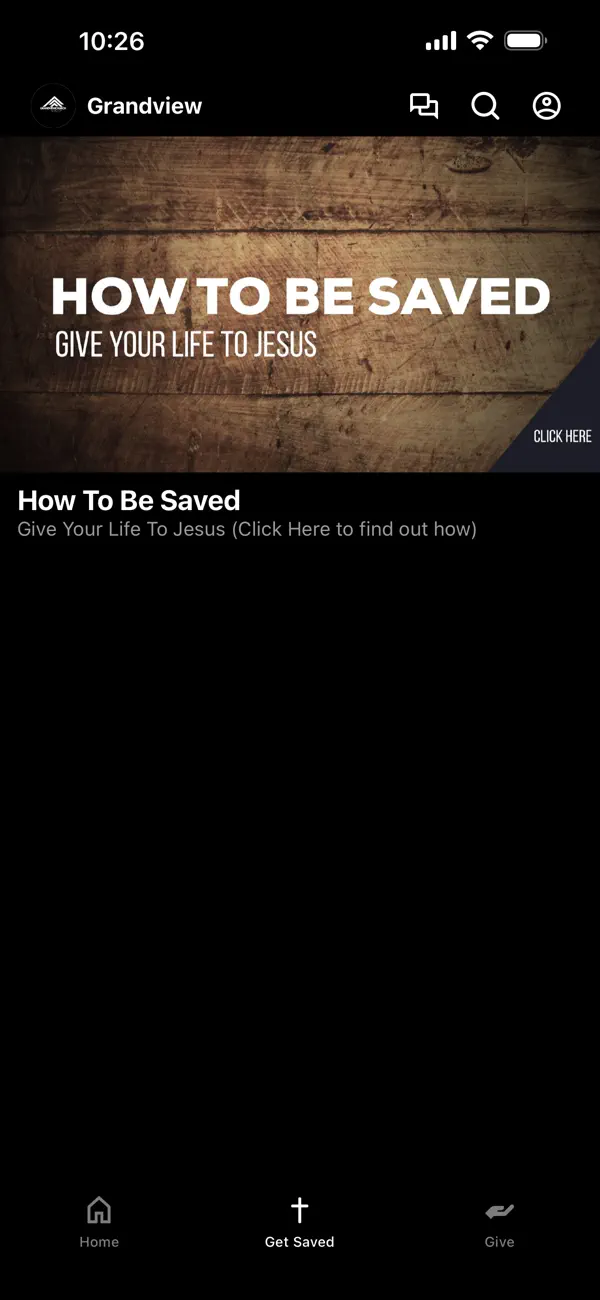 Screenshot #2 pour Grandview Church App
