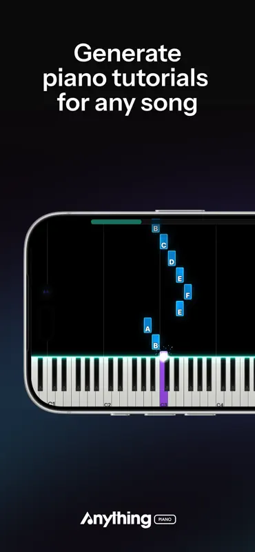 Anything Piano: Learn Any Song screenshot 1 of 7