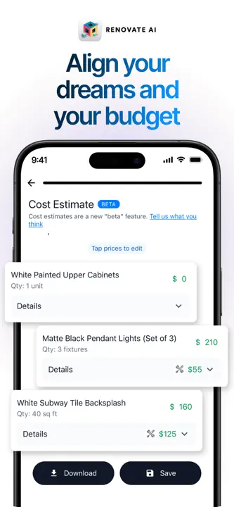 Renovate AI: Screenshot 8 von 8