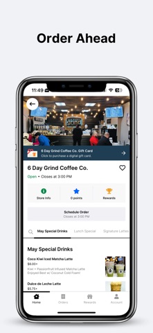 6 Day Grind Coffee Co. Screenshot 1 of 4