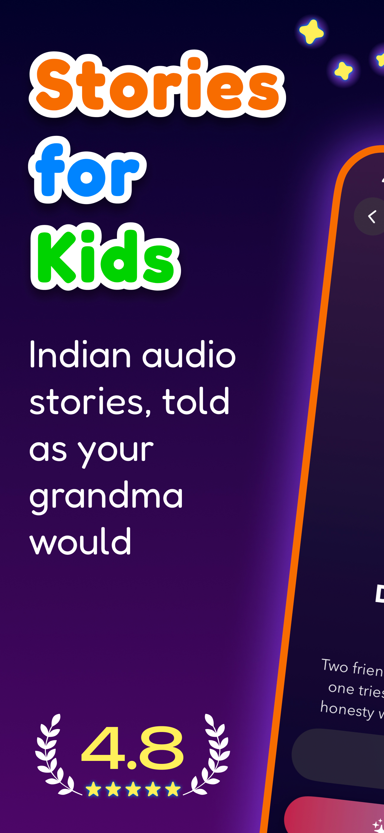 Bedtime audio tales for kids