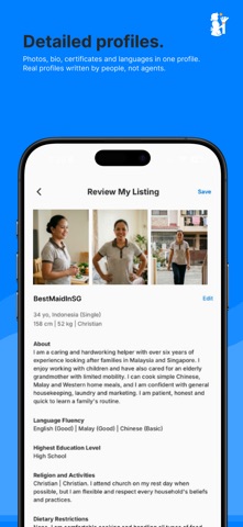 Maid Without Borders iPhone screenshot