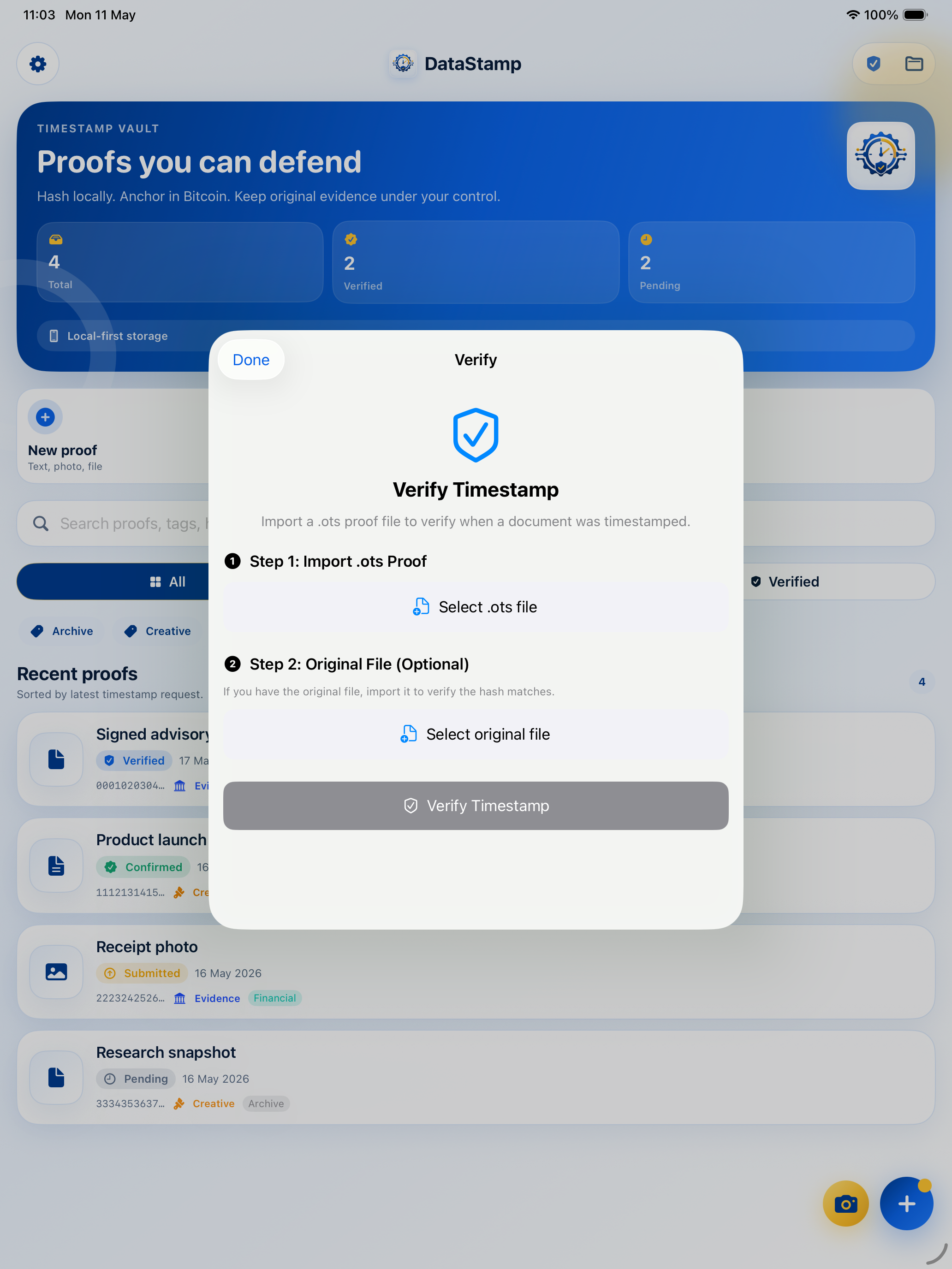 DataStamp