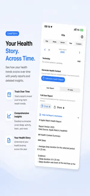 Vita: Health Insights screenshot 4