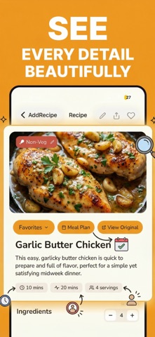 Kitchsave: Recipes Organizer screenshot