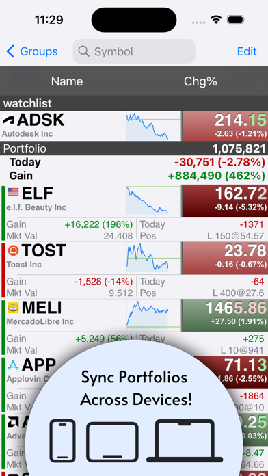 Stocks: Realtime Quotes Chartsのおすすめ画像4