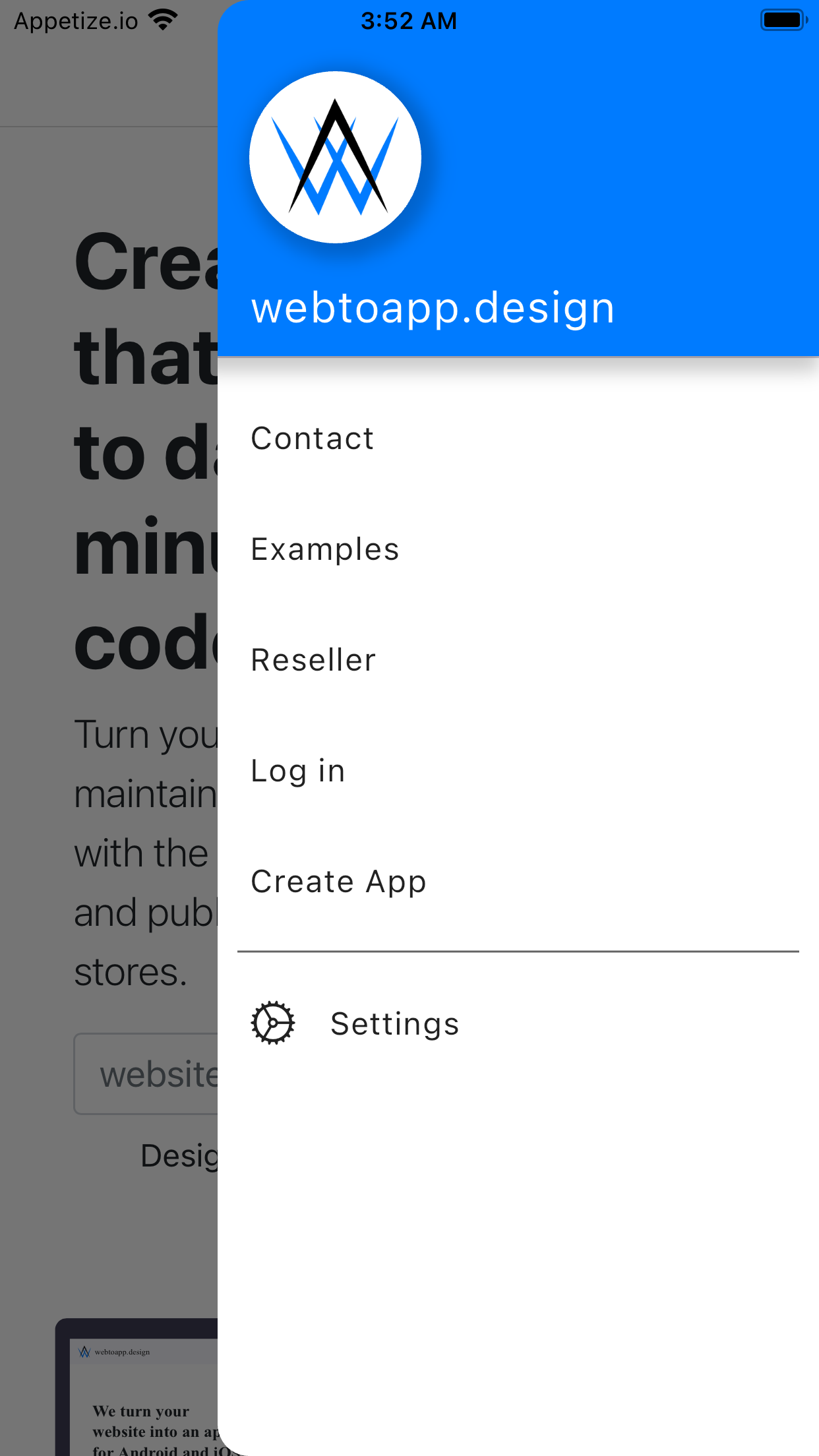 webtoapp.design