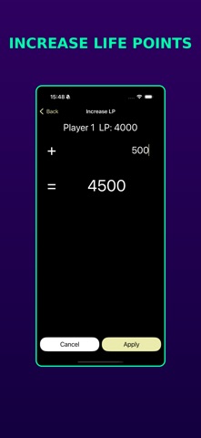 Yo Life Points Counter Go screenshot